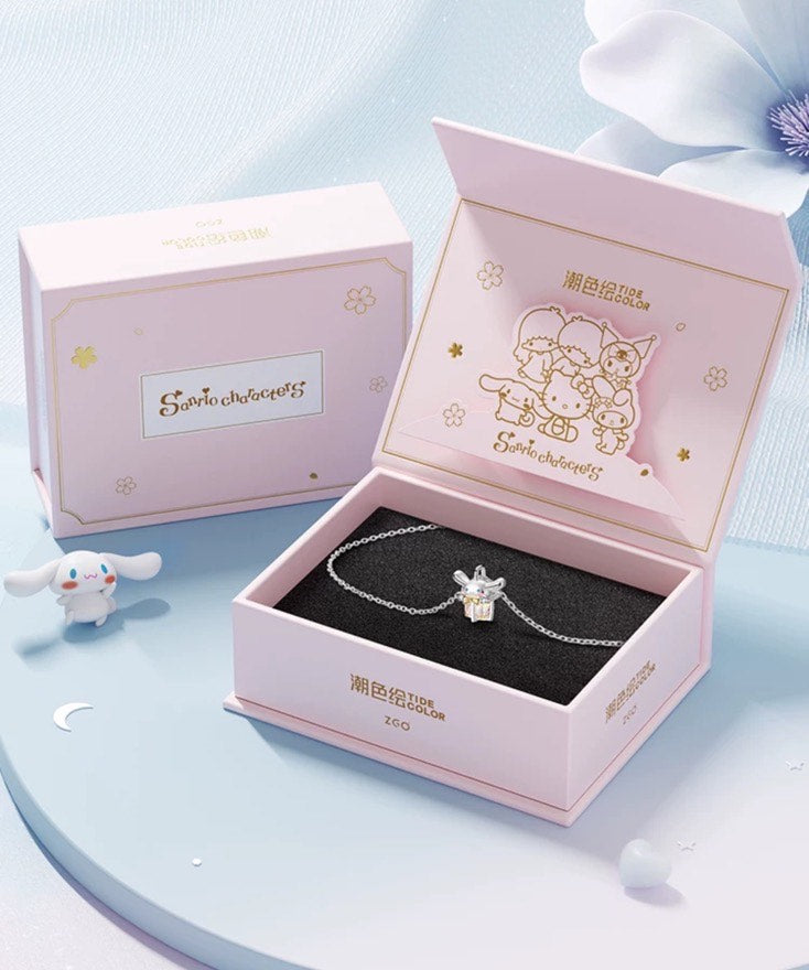 Tide Color x Sanrio Cinnamoroll S925 Silver necklace